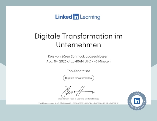 Digitale Transformation im Unternehmen